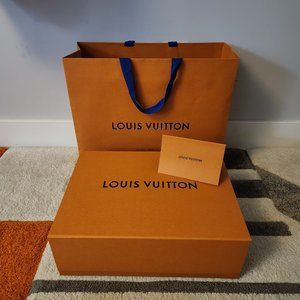 Louis Vuitton LV Shopping Bag Box and Envelope